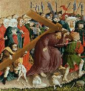 Hans Multscher The Cross of Christ; The Wings of the Wurzach Altar USA oil painting artist